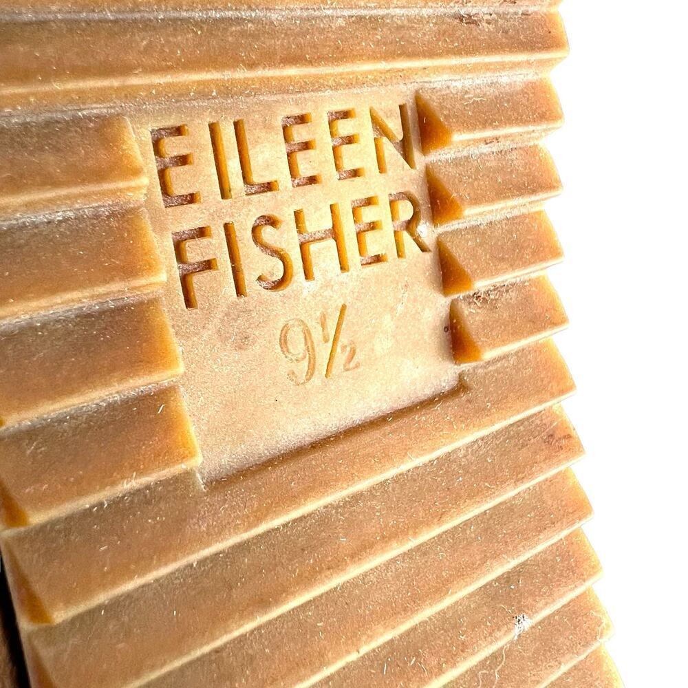 EILEEN FISHER Dibs 3 Inch Wedge Sandal in Tan Women's Size 9.5 - Picture 11 of 11